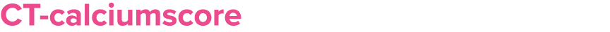 CT calciumscore